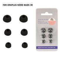 3 Pairs  (S+M+L) Silicone Ear Tips For OnePlus Nord Buds 3r/3v Headphones Replacement Earplugs 3 Sizes Silicone Ear Tips