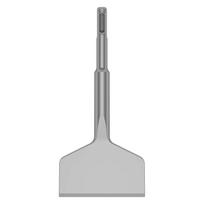 SDS Plus Chisel Alloy Steel SDS Plus Chisel Bit Wear Resistant Tile Removal Rust Resistant Tile Removal Tool Used with Hammer silver