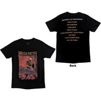 Megadeth Unisex Marškinėliai Peace Sells Marškinėliai Visų dydžių marškinėliai 2 pusės F011 Unisex Marškinėliai XXXXL