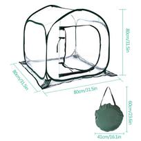 Insulation Warm Room Greenhouse With Ground Nail Outdoor Indoor Glass Fiber Rod Safe Useful Plastic Portable Garden Green House