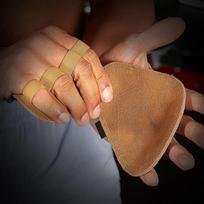 Hand Grip For Pull Up Bar Weight Grips Strength Training Hand Protector Anti-Slip Workout Palm Protection Equipment For China Mainland