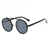 Classic Round Sunglasses Men Women Steampunk Retro Vintage UV400 Protection Fashion Glasses Brand Designer Gafas De Sol Mujer