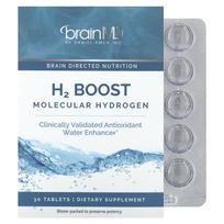 BrainMD, H2 Boost Molekulinis Vandenilis, 80mg, 30 tablečių
