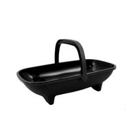 Paveldėjimo sodo pintinė 53cm juoda