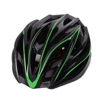 DEVIATE Integrated Mountain Bike Helmet L žalia-juoda spalva
