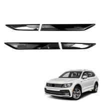 Tiguan R-Line 2021-2022 Naujas AU05 - 4 vnt. Šoninės sparno emblemos lipdukai Apdailos durų dekoravimo lipdukas Automobilio aksesuarai