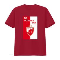 MARŠ KINIAI MAGLIA FAN RAUDONOSIOS ŽVAIGŽDĖS BELGRADAS SERBIJA CRVENA ZVEZDA 2 S M L XL vintage Skalbti Šiek tiek stilingi dizainerio drabužiai S
