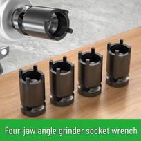 Four-Jaw Grinder Wrench & Polishing Key for Wheel Hand Grinder Cutting Machine Accessories