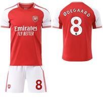 2025-26 Arsenal namų marškinėliai #7 Saka #8 Odegaard #41 Rice #14 Gyokeres Futbolo marškinėliai 20