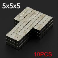 5x5x5mm Galingas Neodimio Magnetas N35 NdfeB Nuolatinis Magnetinis imanes Blokas Super Stiprūs Šaldytuvo Magnetai PASIDARYK pats