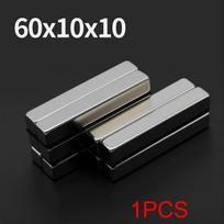 60x10x10mm Galingas Neodimio Magnetas N35 NdfeB Nuolatinis Magnetinis imanes Blokas Super Stiprūs Šaldytuvo Magnetai DIY