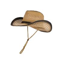 Wide Brim Beach Hats Hollow Out Western Cowboy Hat Bohemian Straw Hat  Summer juoda