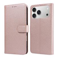 PU Leather Phone Case for Samsung Galaxy A56 A36 A24 A22 A17 A15 A13 A12 A06 A03 Magnetic Shockproof  Protective with Card Slot Samsung Galaxy M36 rožinio aukso spalvos