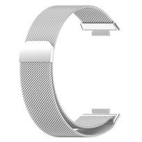 Milano dirželis skirtas Huawei laikrodžiui Fit 2 magnetinės kilpos, skirtas Huawei Fit2 Active apyrankės laikrodžio apyrankei For Huawei Watch Fit 2 sidabras