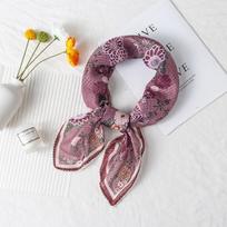 90*90cm Large Cotton Touch Bandana Headband, Head Wrap, Protective Coverage, Hair Neck Scarf for Women 90*90cm vyno raudonos spalvos