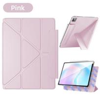 Y-shaped Magnetic Case For ipad 11th Air 6th 11 Air 13 2024 M2 Pro 11 13 M4 10th 10.9 Pro 11 12.9 Tablet Cover with Pencil Holder 10th 10.9''/11th Gen 11" A16 rožinė