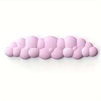 Mouse Pad with Wrist Rest Keyboard Cloud Anti-slip Memory Foam Desktop Office Gamer Mouse Wrist Rest rožinė