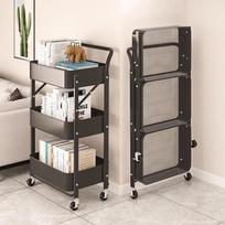 Mobile Storage Rack Trolley Multi Storey Snacks Storage Rack with Wheels Kitchen Bathroom Bedroom Organizer Home Accessories juoda