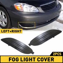 2Pcs Fog Light Hole Cover for Toyota Corolla OE 2005 2006 2007 2008 5212702170 5212802200 TO1038107 TO1039107 juoda