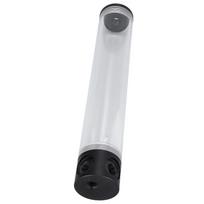 Water Cooling Reservoir 300mm 11.8in Length G1 4in Thread Low Noise Cylindrical Acrylic Plastic Material Cooling Tank