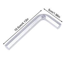 1pc 12mm Allen Key Hex Wrench Steel Plated Hexagonal Key L-type Wrench Hexagon Screwdriver Repair Tools Hand Manual Tools