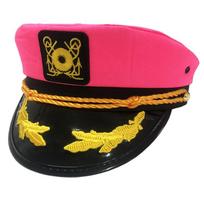 All-match Adults Embroidered Captain Cap Sailor Costume Hat Navy Hat for Casual balta