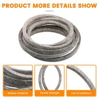A51K-Deck Belt GX21833 Fits For John Deere GX20571 D140 D150 L120 Mower (1/2 X141) kaip parodyta spalva