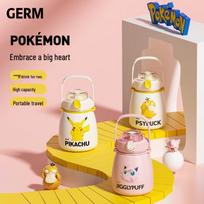Žaidimo Pokémon didelės talpos termosinis vandens buteliukas