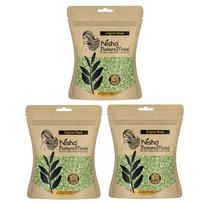 Nisha Nature Mate Henna Hair Color for Men Women 45g Pack of 3 Natural Black Long-Lasting Shine