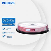 Philips DVD-RW perrašomi tušti diskai (10 vnt)