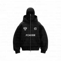 2026 Trendy Men's Zipper Hoodie - POG GHB Print Design S