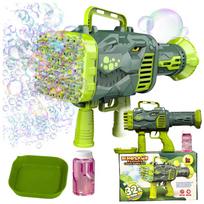 Bazooka gun generator automatic soap bubble machine for kids