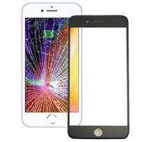 for iPhone 8 Plus Front Screen Outer Glass Lens with Front LCD Screen Bezel Frame juoda
