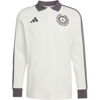 Adidas Mercedes - Amg Petronas Formula 1 Team Silver Arrow Series Striped Long Sleeve Polo Shirt Men tops KE8281 XL
