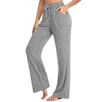 Women's Casual Color Quick Dry Wide Leg Yoga Pants Sports And Fitness Pant XXL