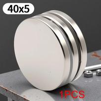 40X5MM apvalūs šaldytuvo magnetukai biuro lentai, tinkami įrankiai namų darbo vietai ir kt. 40*5 gray