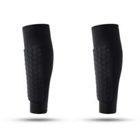 Honeycomb Shin Guards - Slim-Fit Integrated Calf Protection Sports Impact Protection Gear for Running Hiking Cycling Gear M