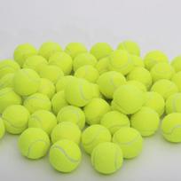 Dog ElasticityTraining Elastic Fiber Rubber Outdoor Tennis Ball Suitable for Pet Tennis Ball Launcher Perfect for Dog Toys 1 Pc šviesiai žalios spalvos