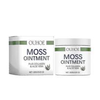 Moss Ointment Plus, Fast Acting Facial Anti-Wrinkle Cream with Collagen & Aloe Vera, 100g