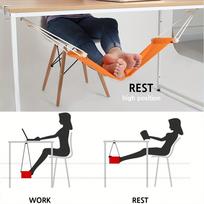 Portable Foot Rest Hammock Lazy Leisure Desk Foot Rest Swing Foot Rest Board Outdoor Rest Office Table Leisure Home Garden Camping