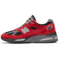 New Balance 991v2 Pagaminti Anglijoje Miesto Išskirtinių Modeliai Paketas - Didžioji Kinija Unisex Kedai Raudoni U991KR2 43 red