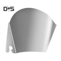 Stainless Steel Pouring Shield for Stand Mixer Metal Mixer Pouring Cover Innovative Design Pour Shield Safety Mixer Splash Proof Kitchen Tool sidabras