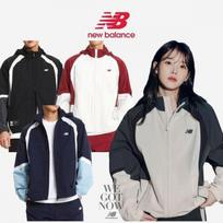 New Balance Colorblock Warm Up Jacket NAVY/90 (S)
