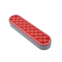 Silicone Makeup Brush Organizers Multifuntional Pen Stand Craft Tool Holder Silicone Texture Suitable for Makeup Brushes rožinė