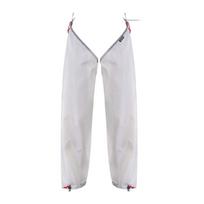 Waterproofed Rain Pants Durability Quick Drying Rain Trousers Outdoor Gears for Cycling Hiking Water Protecting white