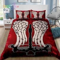 Walking Dead Daryl Dixon Sparnų Ženklas Patalynės Kolekcija Viengulis Twin Pilnas Queen King Dydžio Lova Kolekcija Suaugusiųjų Vaikų Miegamasis 3D Spausdinimas 135x200cm 2pcs
