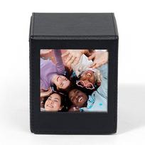 Momentinis fotoaparatas 4 colių-Nuotraukų laikymo dėžutė PVC Aukštos kokybės kortelių laikiklis Didelės talpos buitinis Polaroid/Fujifilm Instax SQ juoda