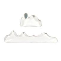 2 Pcs Gel Wrist Rest Set Clear Wrist Pad for Keyboard with Mouse Wrist Rest Ergonomic Hand Wrist Support Pad for Computer Laptop Office Gaming skaidri