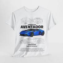 Vyriški Lamborghini Aventador Grafiniai Marškinėliai Būtinas daiktas Automobilių Mėgėjui Atlaisvinkite Savo Stilių Unisex Marškinėliai S black