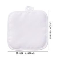 DIY White Heat Transfer Heat Insulation Pad Kitchen Fabric Pot Pad Kitchen Multi-purpose Anti-scalding Coaster
